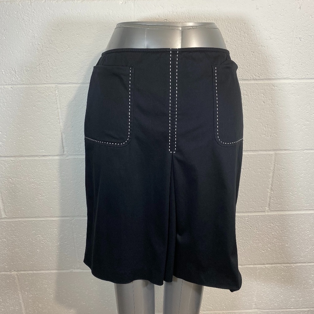 Ann Taylor Loft Stretch Black Skirt